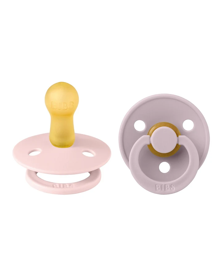 BIBS Schnuller Naturlatex "Colour" 2er Pack kirschförmig blossom-lilac 6-18 Monate