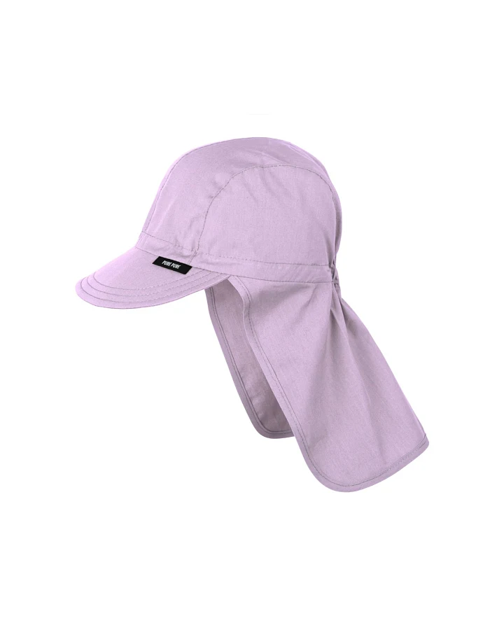 PURE PURE by Bauer Baby und Kinder Sonnenschutz Mütze UV 25 lavender Gr. 51