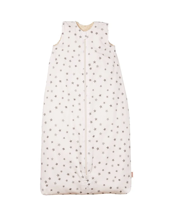 Schlafsack Baby, Baumwolle (kbA), "Sternchen" Gr.1 (70cm)