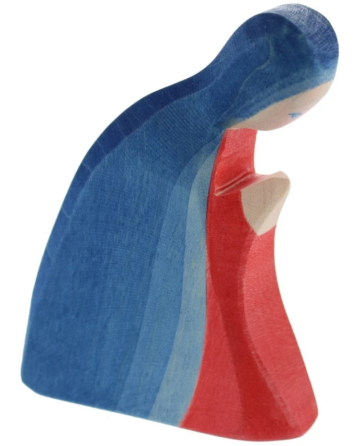 Ostheimer Maria 11,5 cm Laubholz, handgeschnitzt und lasiert