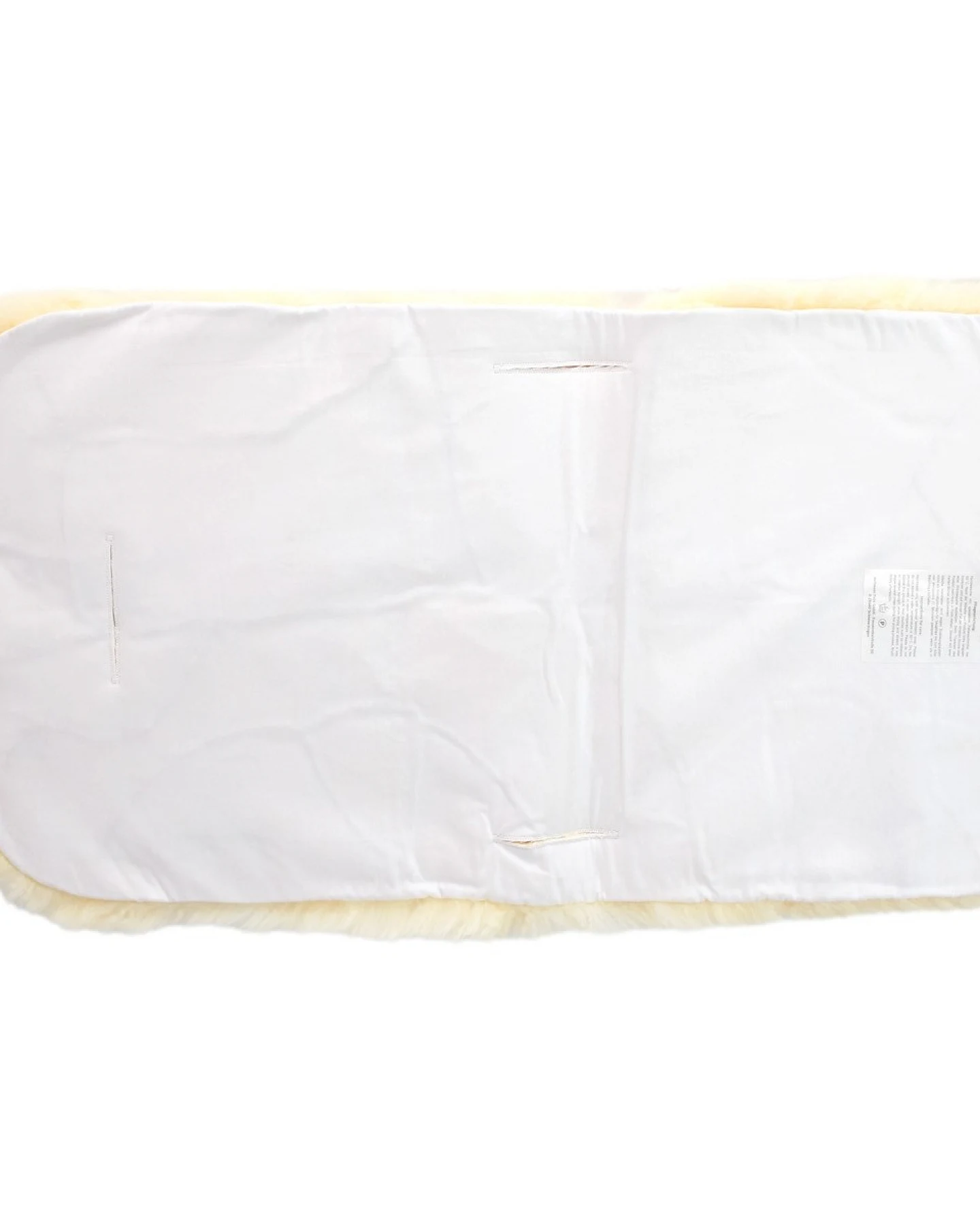 Lammfell Baby Felleinlage Patchwork Maße 73 x 33 cm – Ansicht 2