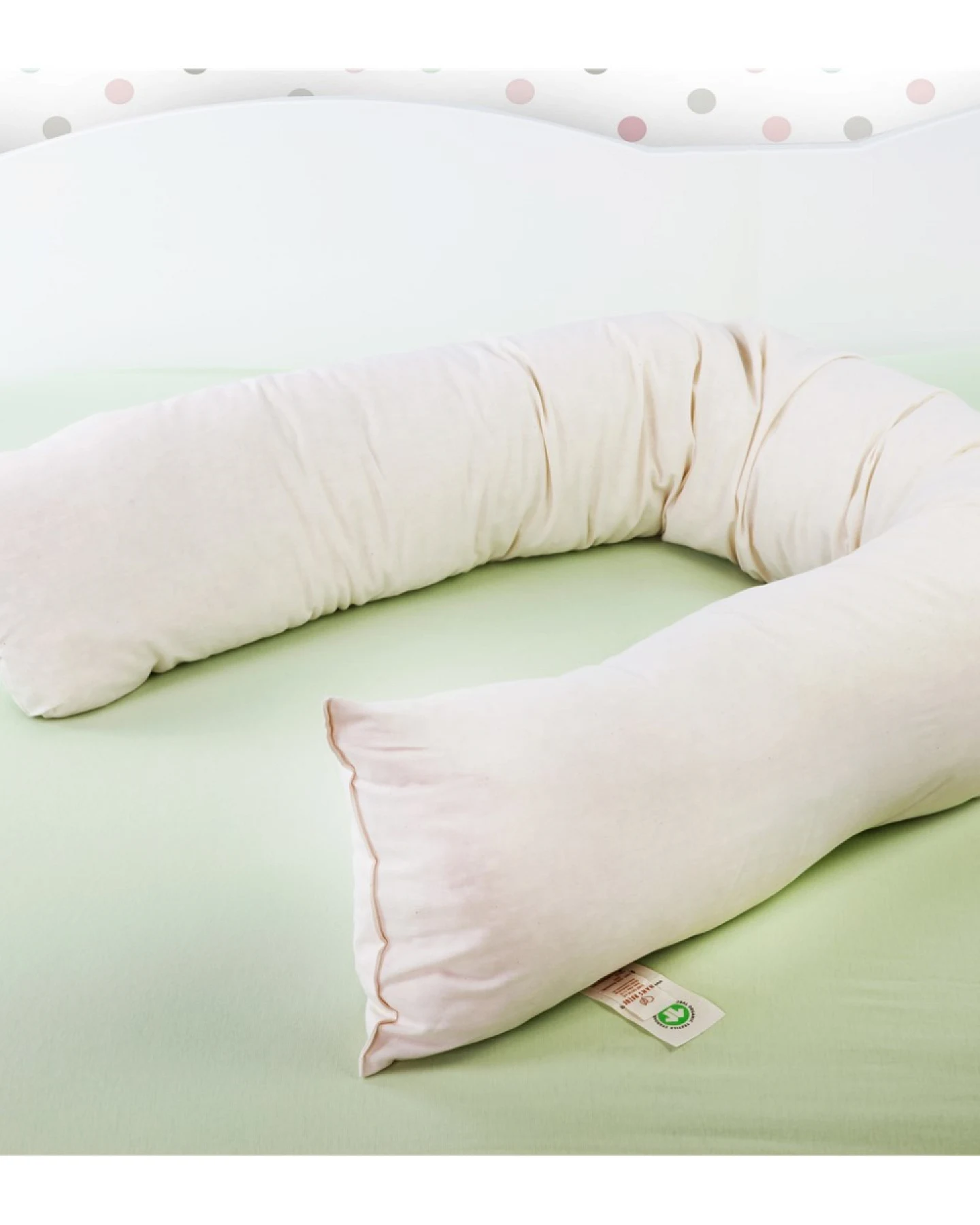 Stillkissen, 160 cm, Wollkügelchen (kbT) Gewicht 0,9 kg – Ansicht 2