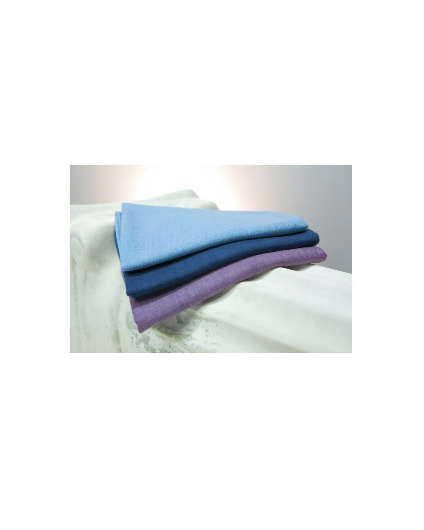 Jahreszeitentücher 3er-Set 100% Schurwolle (kbT), 75 x 75 cm Winter – Ansicht 2