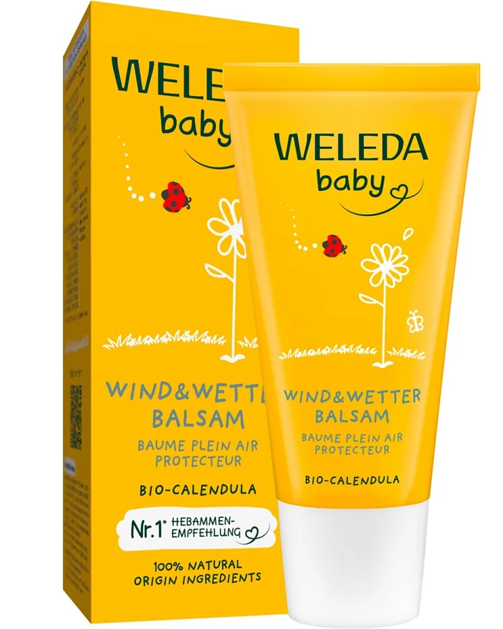 Weleda Calendula Wind- und Wetterbalsam - intensiver Schutz 30 ml