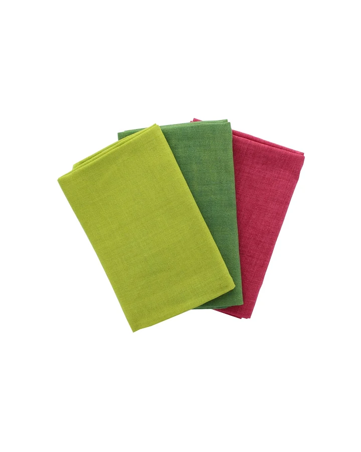 Produktseite: Jahreszeitentücher 3er-Set 100% Schurwolle (kbT), 75 x 75 cm Sommer