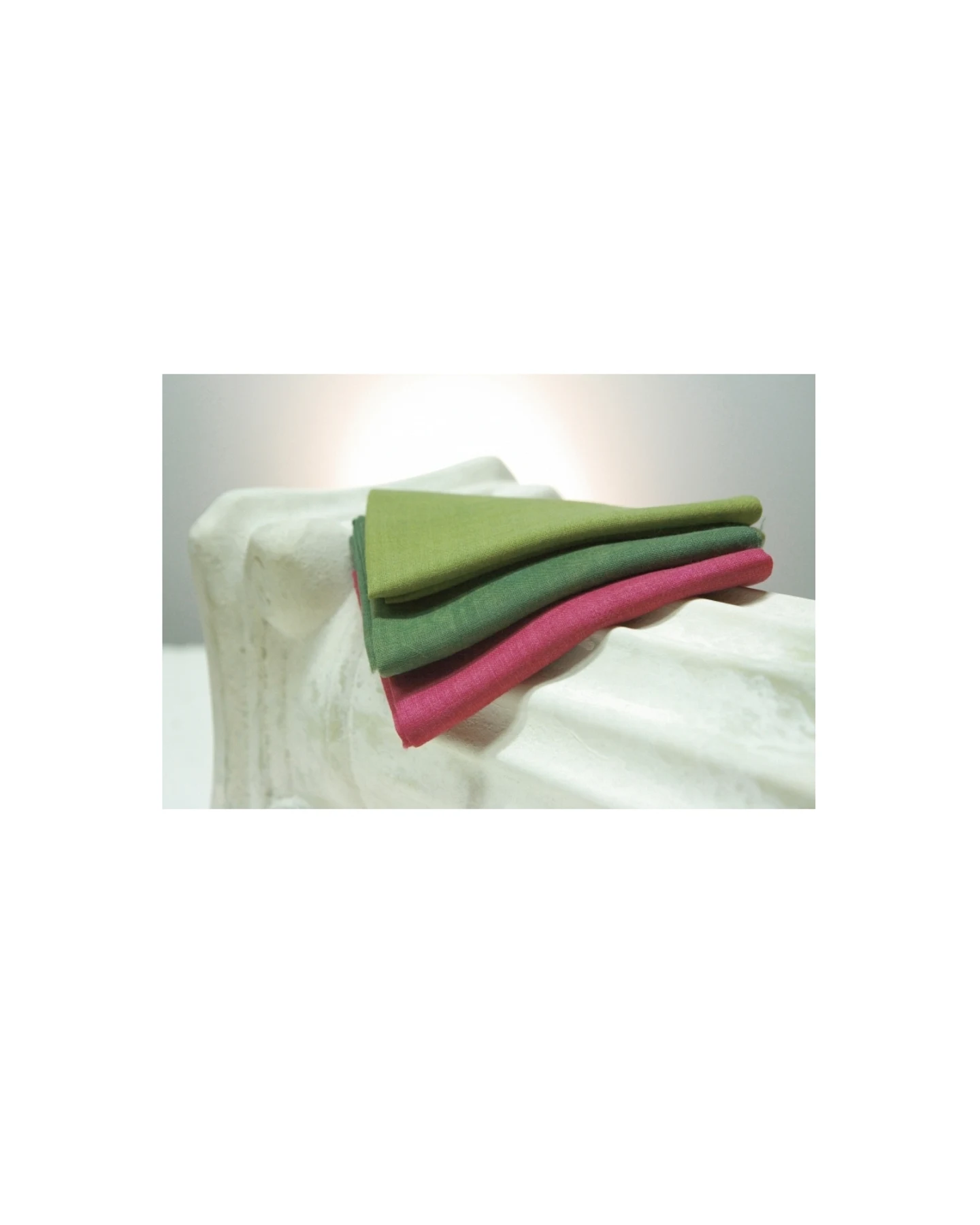 Jahreszeitentücher 3er-Set 100% Schurwolle (kbT), 75 x 75 cm Sommer – Ansicht 2