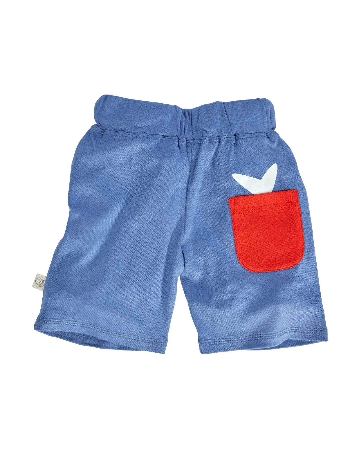 Kinder Shorts Bio-Baumwolle blau Gr.86/92 – Ansicht 2