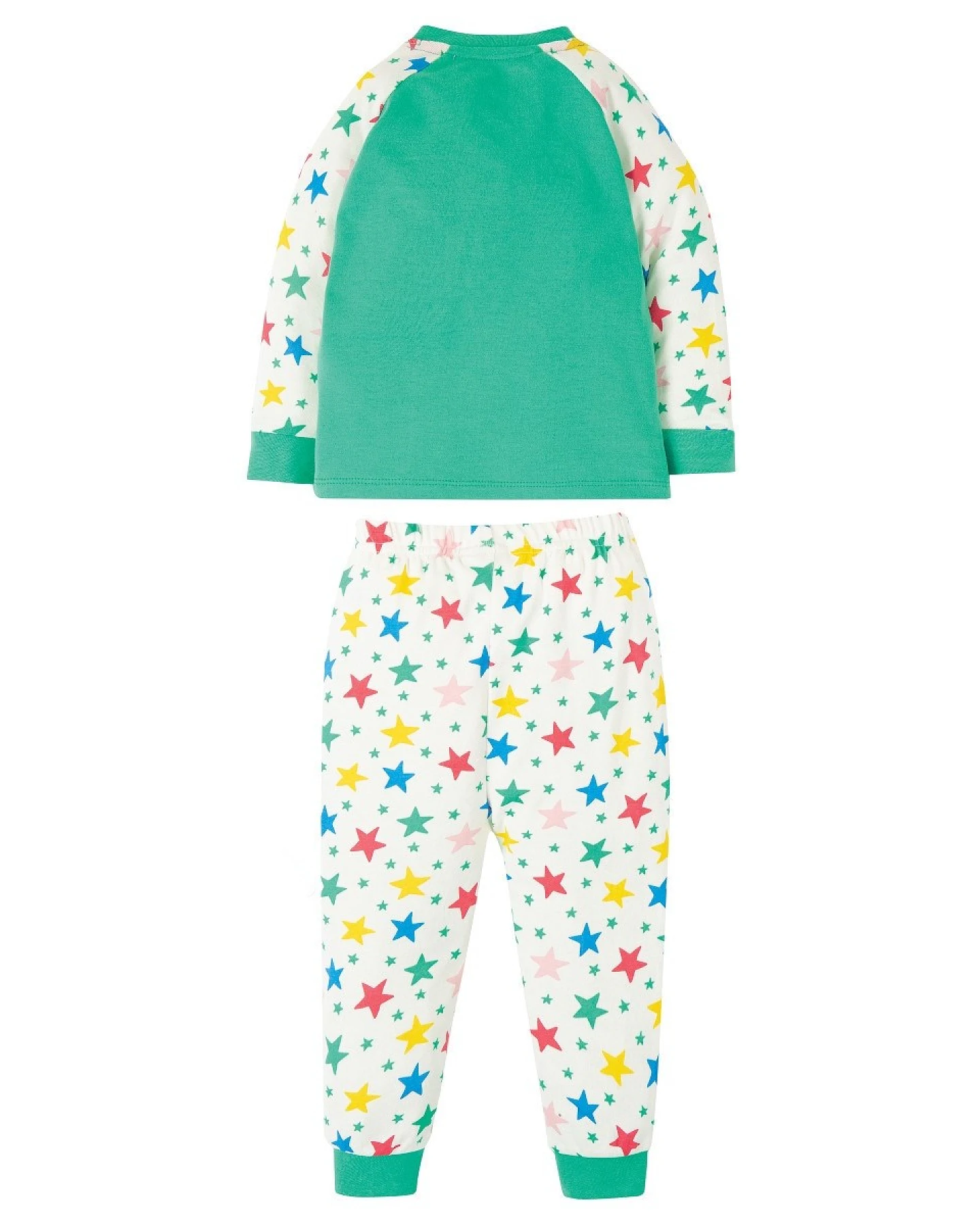Frugi Baby und Kinder Schlafanzug 2tlg. Einhorn Gr.3 (6-12 Monate) – Ansicht 2