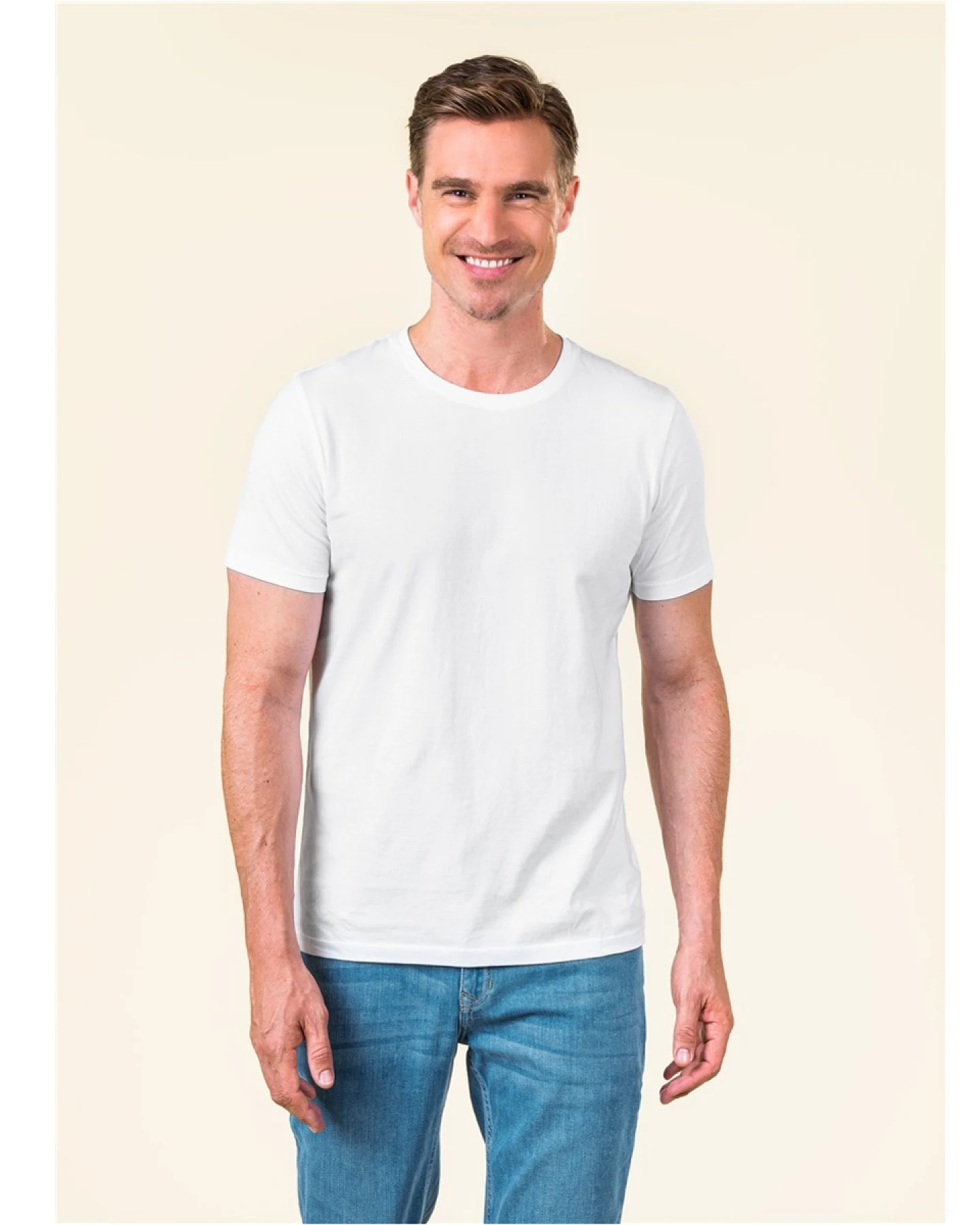 Living Crafts T-Shirt "Tawin", 2er-Pack, white Gr. XL – Ansicht 2