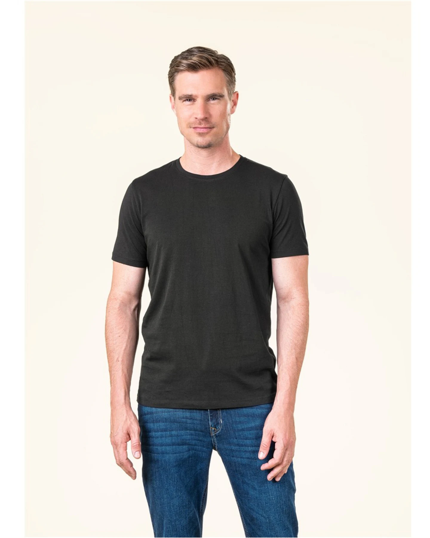 Living Crafts T-Shirt "Tawin", 2er-Pack, black Gr. L – Ansicht 2
