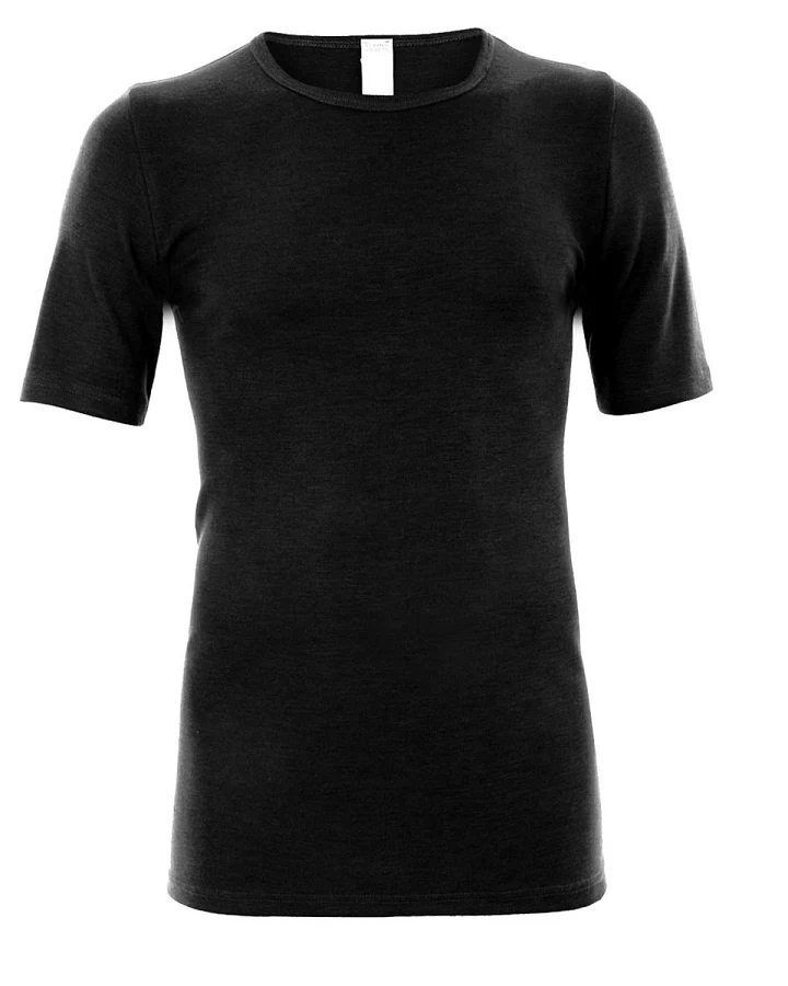 Living Crafts Kurzarm-Shirt "Harry", black Gr. L