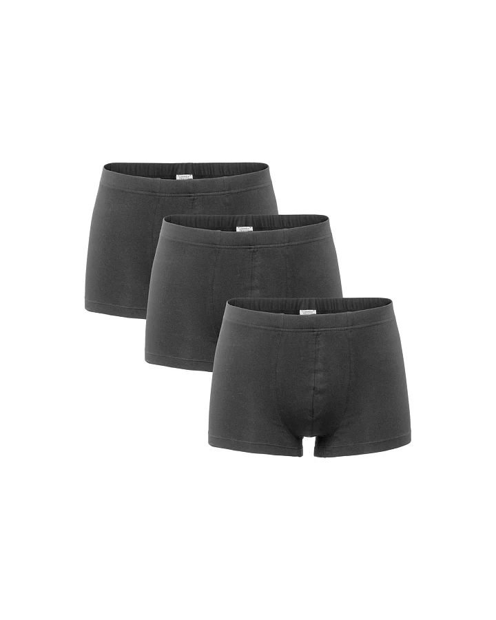 Living Crafts Herren-Pants "Sagon" 3er-Pack, black Gr. L