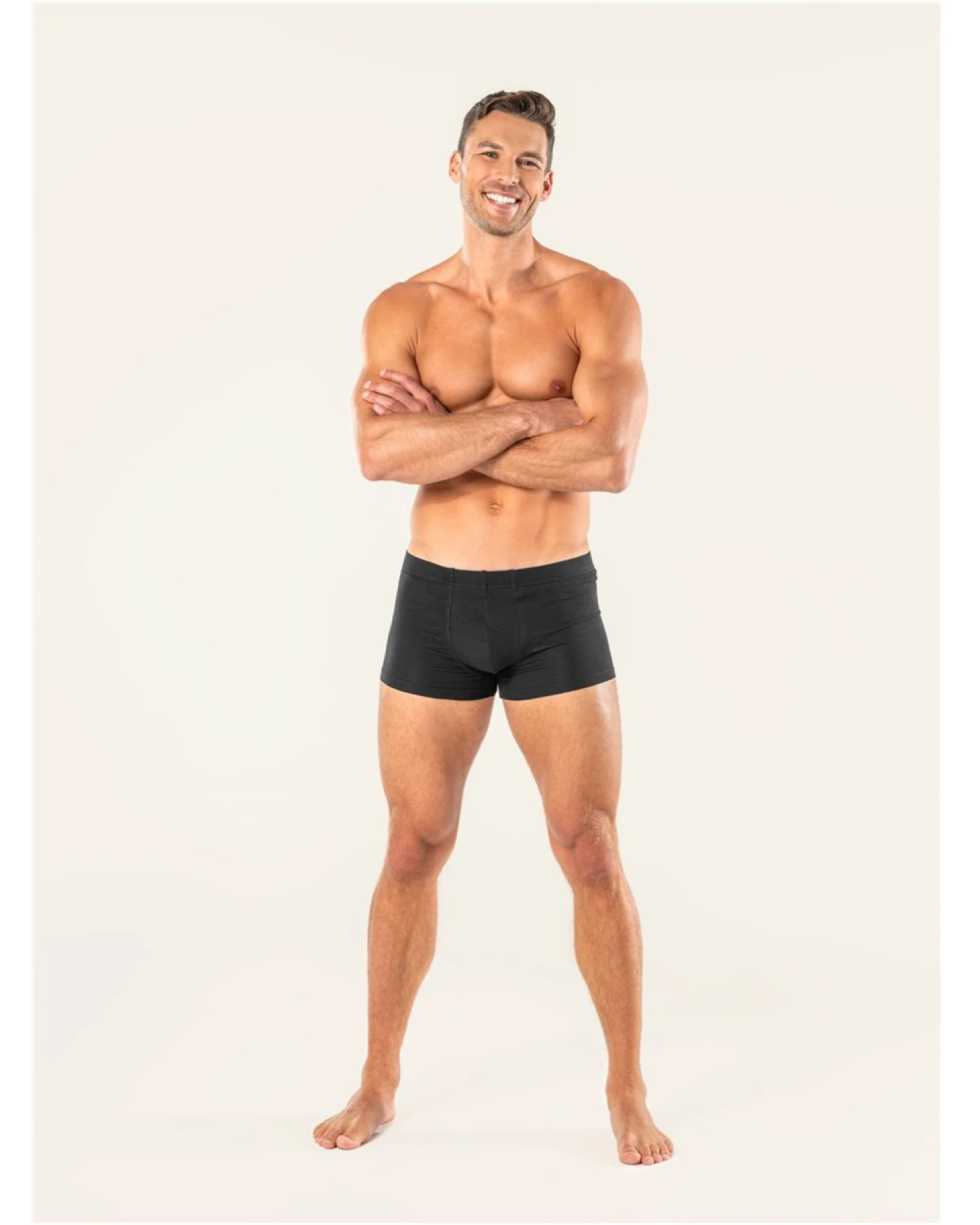 Living Crafts Herren-Pants "Sagon" 3er-Pack, black Gr. XL – Ansicht 2