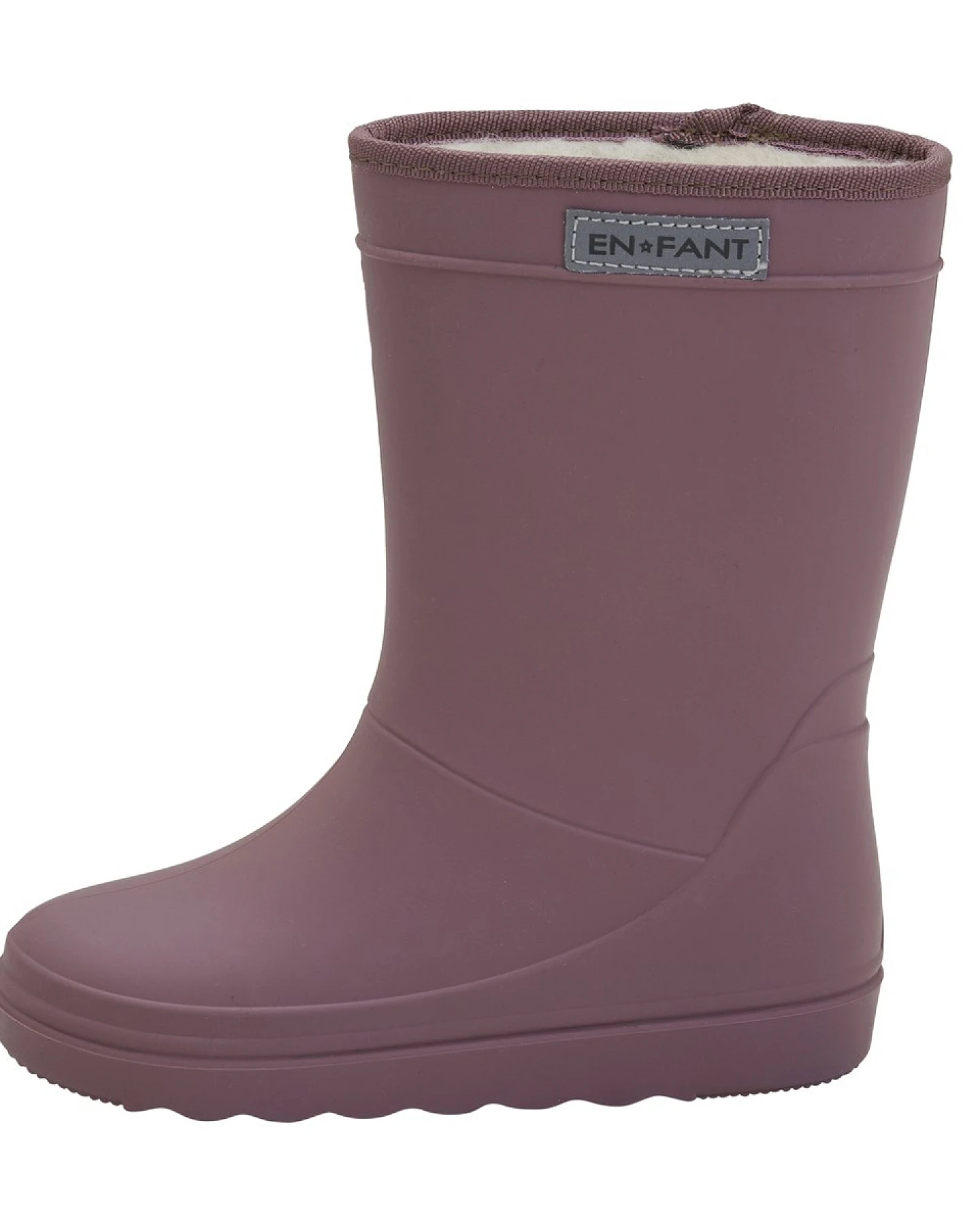 Kinder Thermo Gummistiefel mit Schurwoll-Fell rose taupe Gr. 27 – Ansicht 2