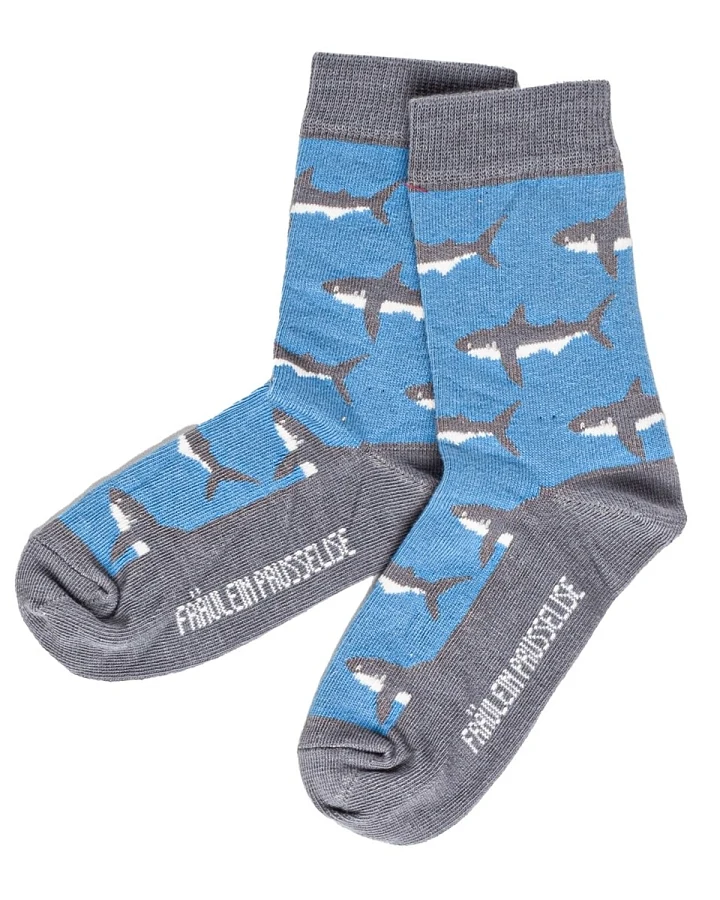 Kinder Socken Hai "Shark" Gr.23-26
