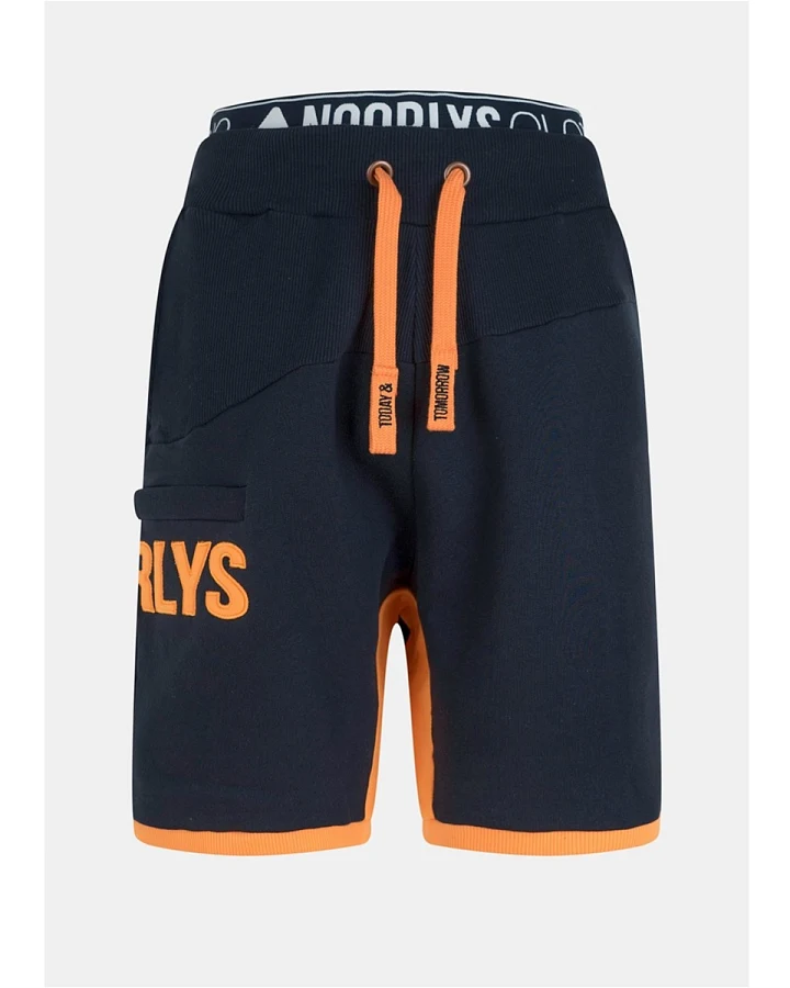 Shorts SUNDAG Navy/Tangerine Unisex Damen 3XL / Herren XXL