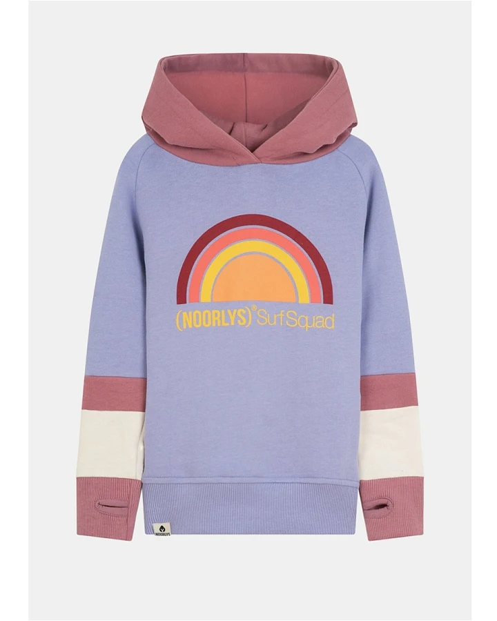Kinder Hoodie TÜÜTJE PersianViolet/NostalgiaRose Gr.134/140