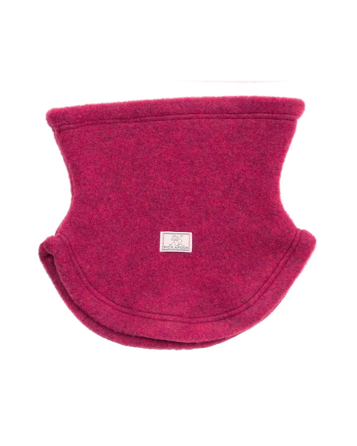 Pickapooh Kinder Schlupfschal Bio-Schurwolle Fleece granita Gr.1 (1 bis 2 Jahre)