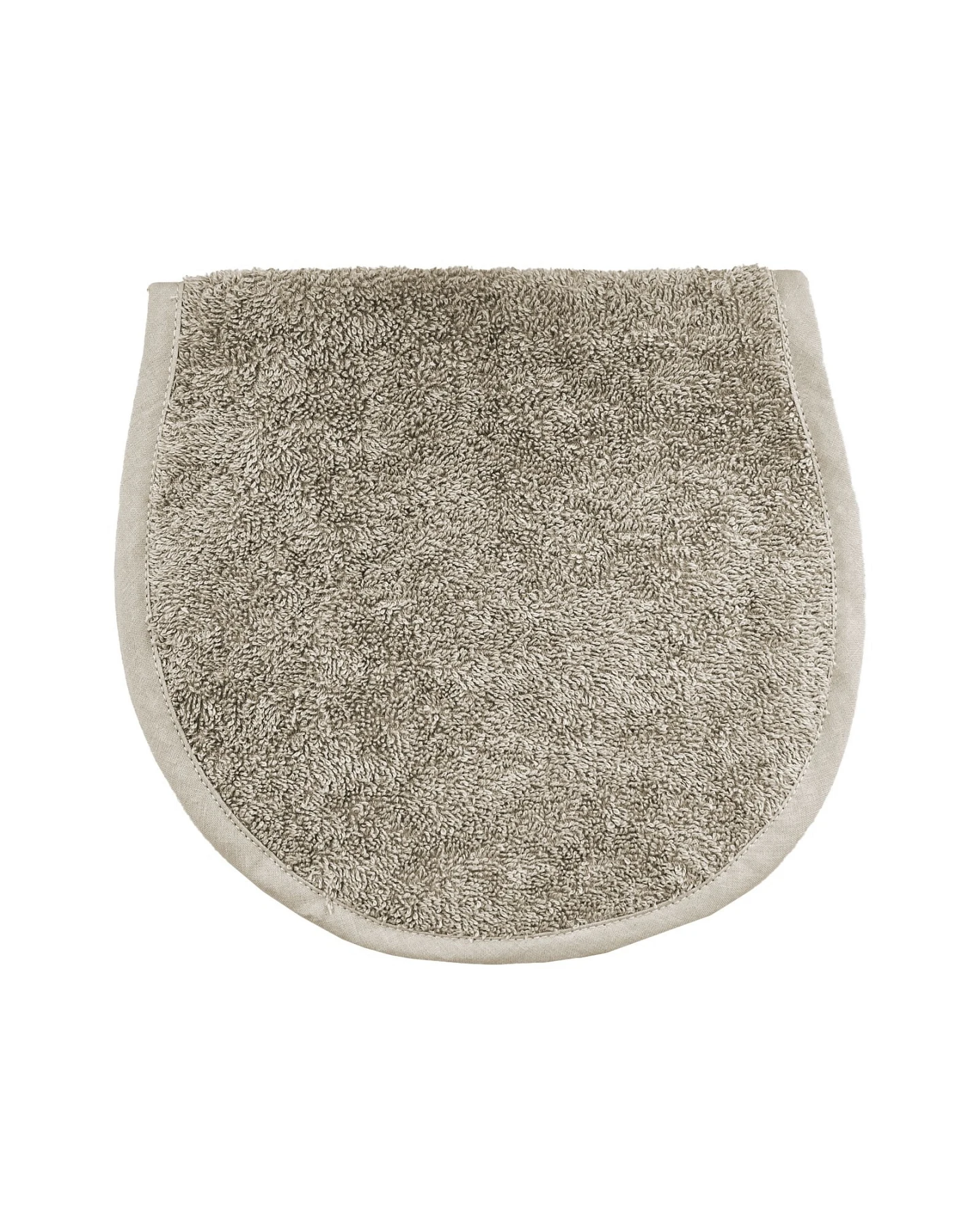 Spucktuch für die Schulter Bio-Baumwolle Frottee 3er Set taupe Maße 43 x 22 cm – Ansicht 2