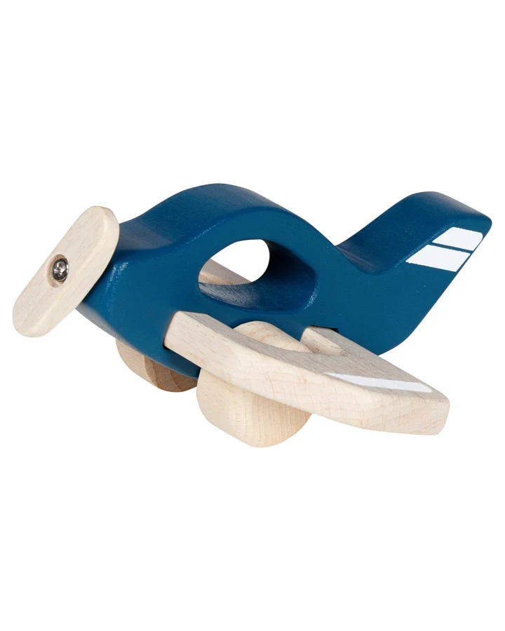 goki Flugzeug aus Holz Maße 14,5 x 11,5 x 6,5 cm