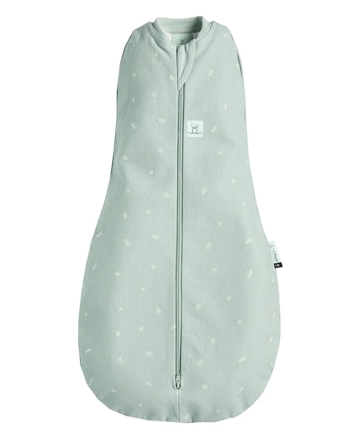 Baby Puck- und Schlafsack "ergoCocoon" sage Gr. 0-3 Monate