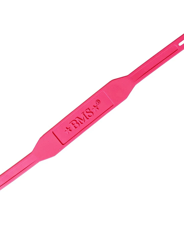 BMS Ersatz Fußstege für Regenhose Silicon Harbour Straps pink 2er Set, inklusive Knöpfe
