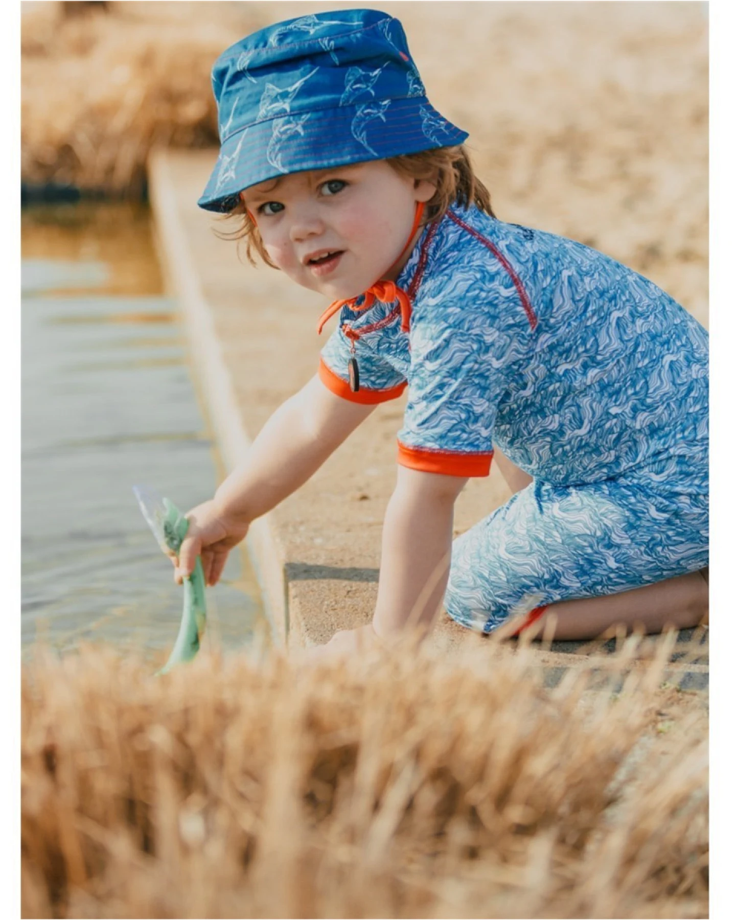 Baby und Kinder Mütze Anglerhut "Straya" Gr. 98/104 – Ansicht 2