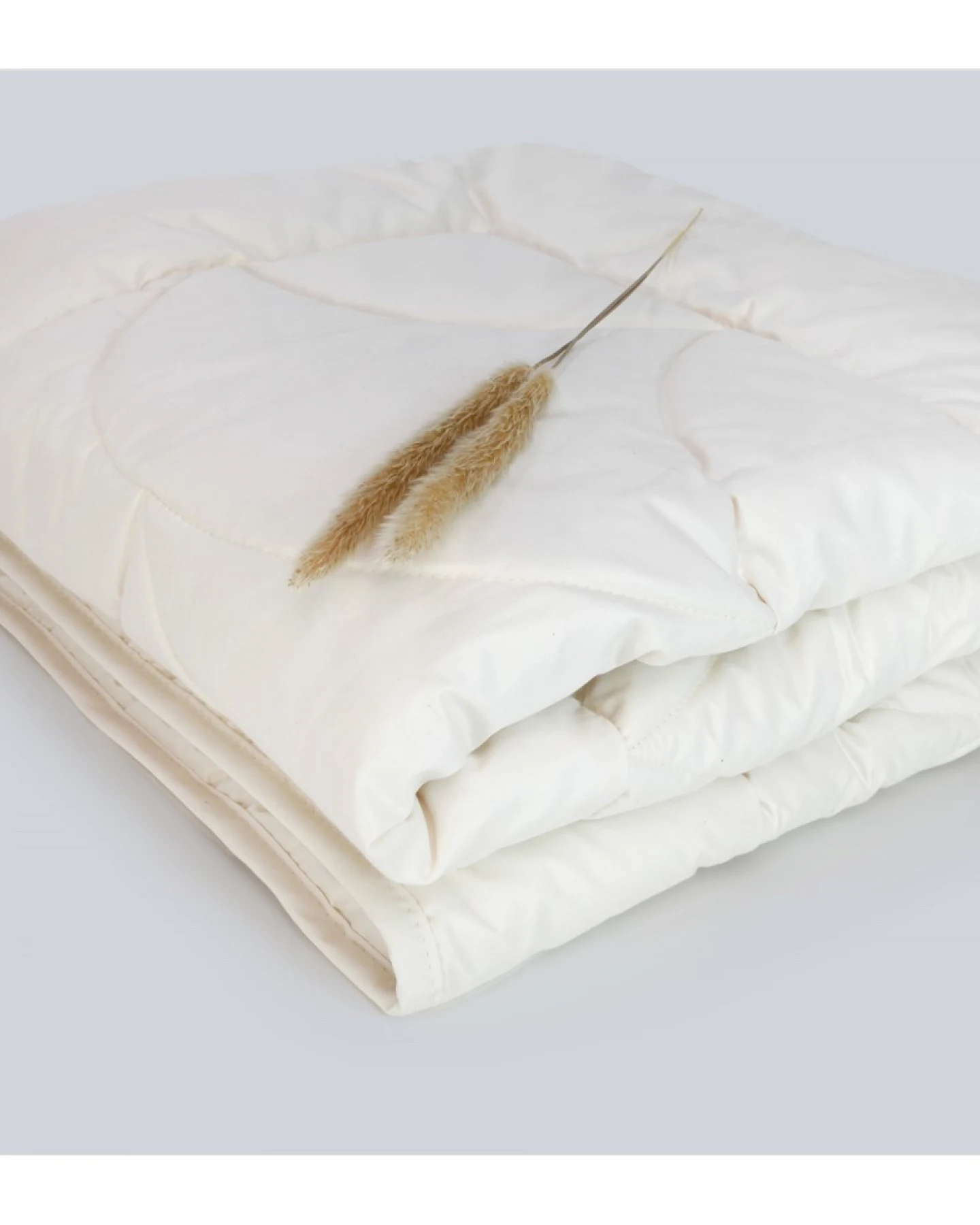 Baby- und Kinderbettdecke Baumwolle (kbA)-Kapok 100 x 135 cm, 450 g (Sommer) – Ansicht 2