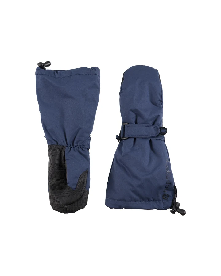 Kinder Handschuhe Fäustlinge mit Stulpen "Dark Blue" Gr.S (86-98), 2-3 Jahre