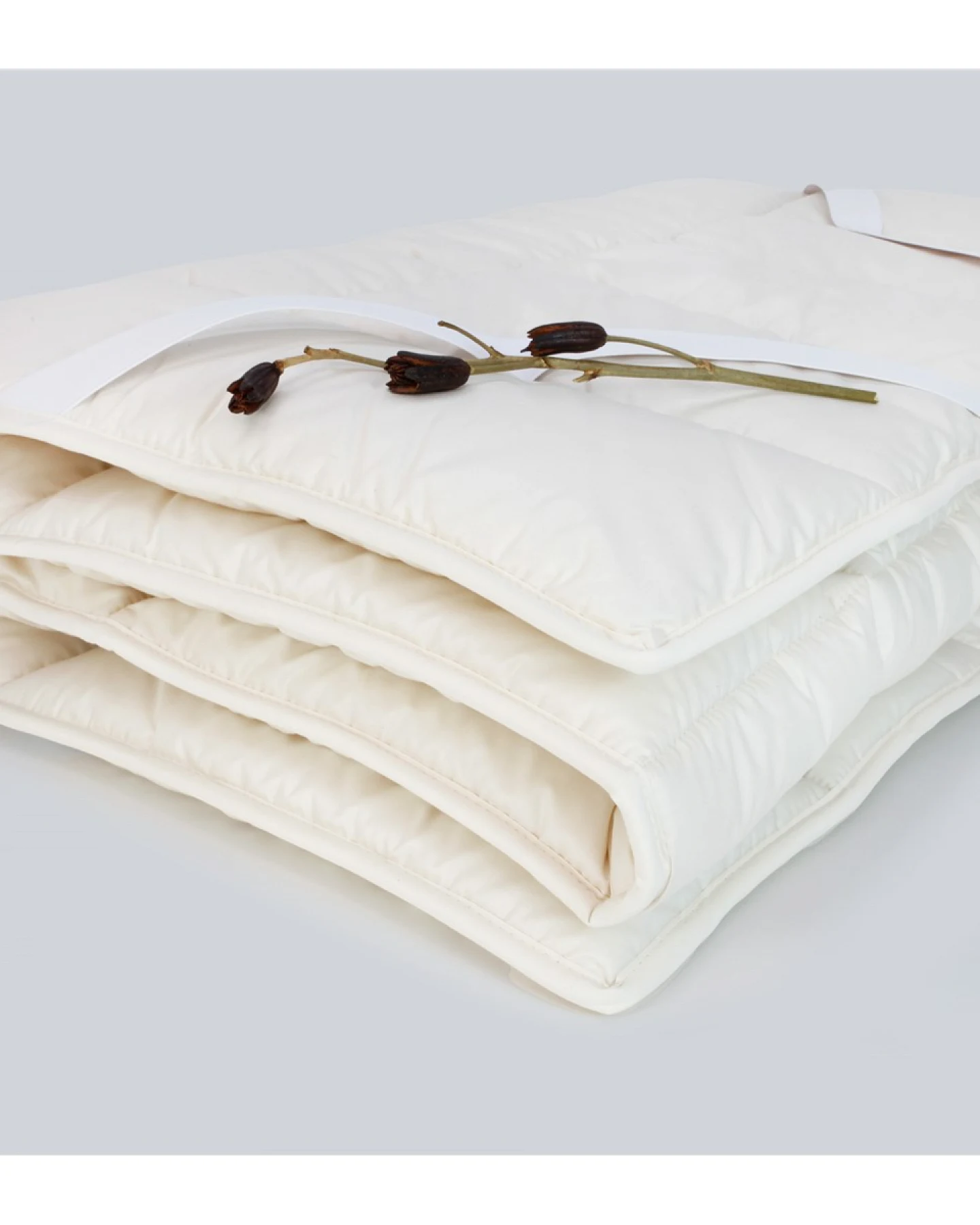 Topper Unterbett Merinowolle (kbT) 90 x 200 cm 1190 g – Ansicht 2