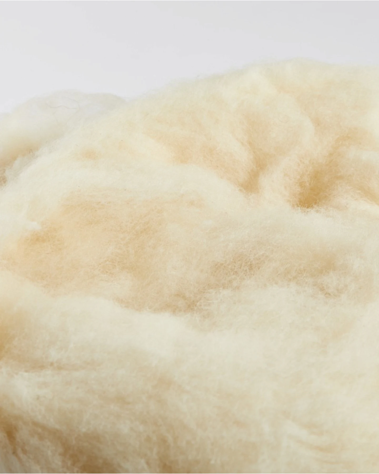 Naturwolle 100g reine Schafschurwolle (kbT) – Ansicht 2