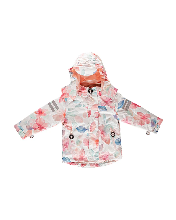 Kinder Jacke mit Kapuze Vierjahreszeiten 3-in-1 "Bliss" Gr.4 (98/104) 4 Jahre