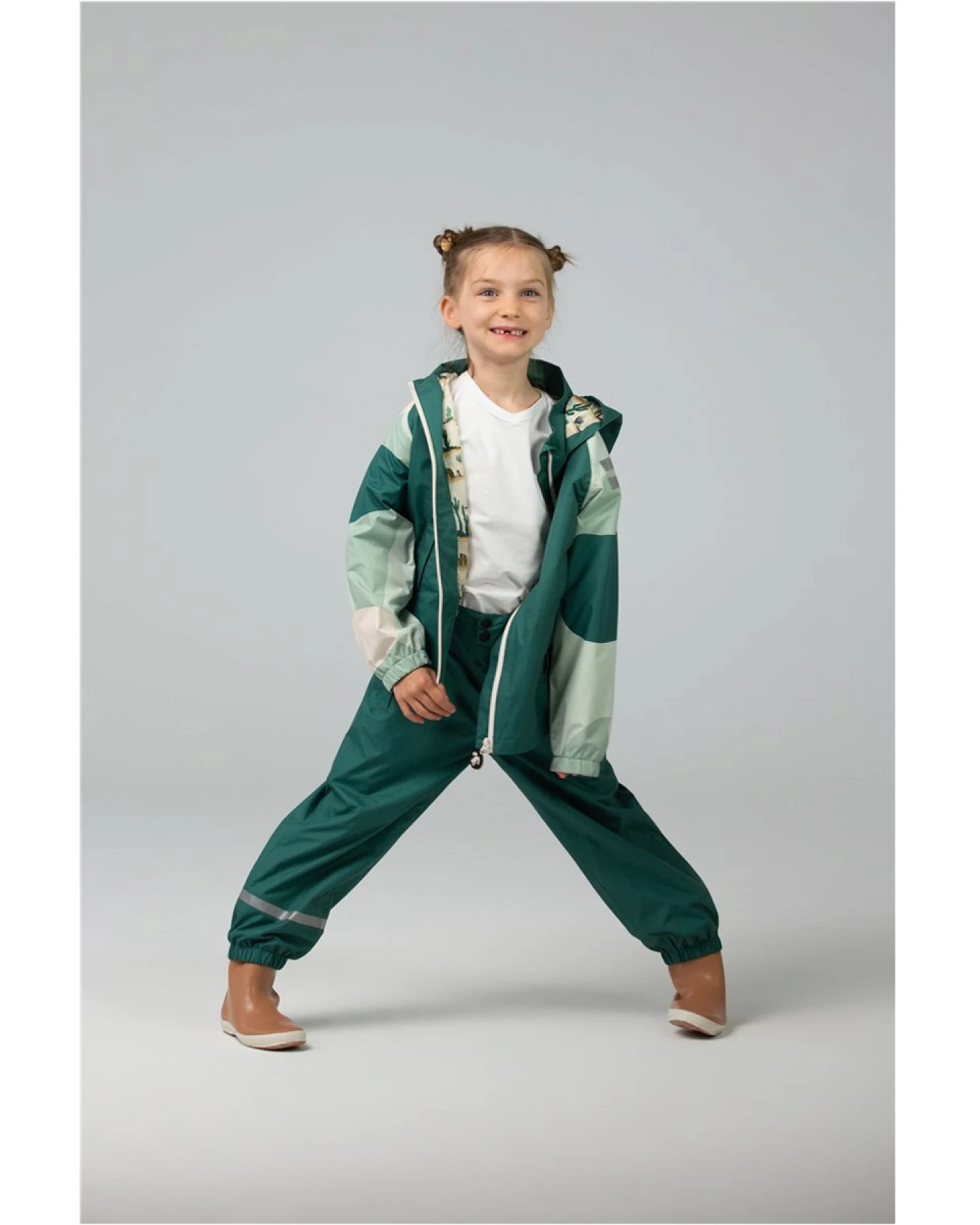 Kinder Regenjacke "Breeze" Gr.8 (122/128) 8 Jahre – Ansicht 2