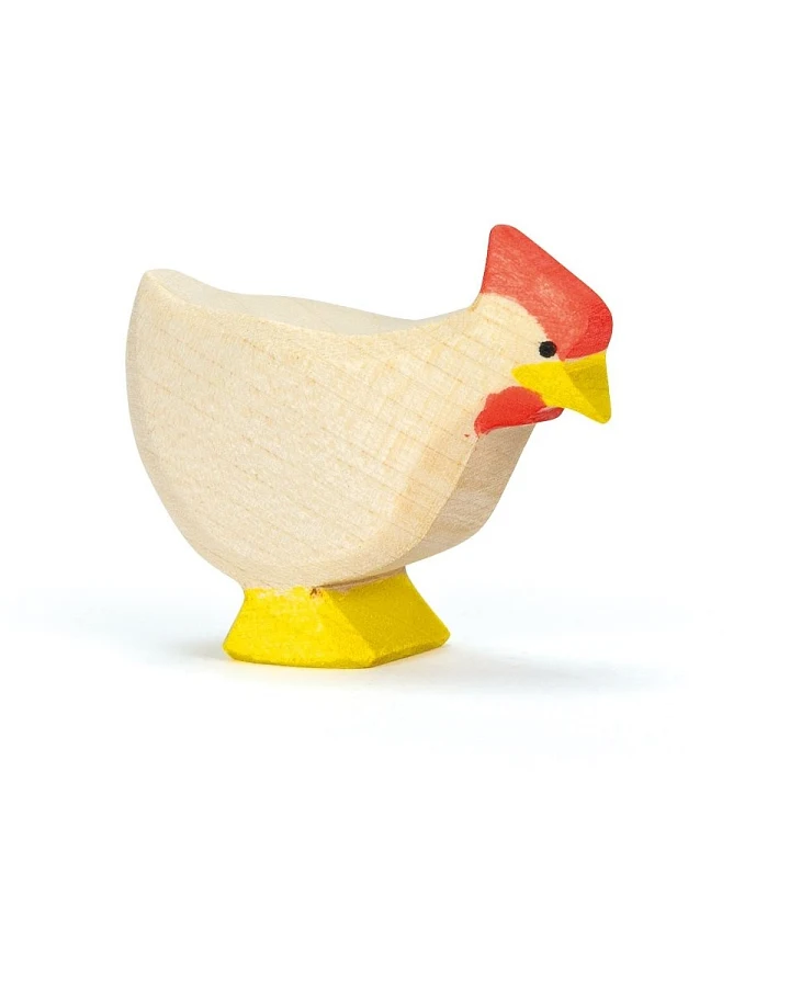 Produktseite: Ostheimer Huhn weiß stehend 5 x 2 x 4 cm
