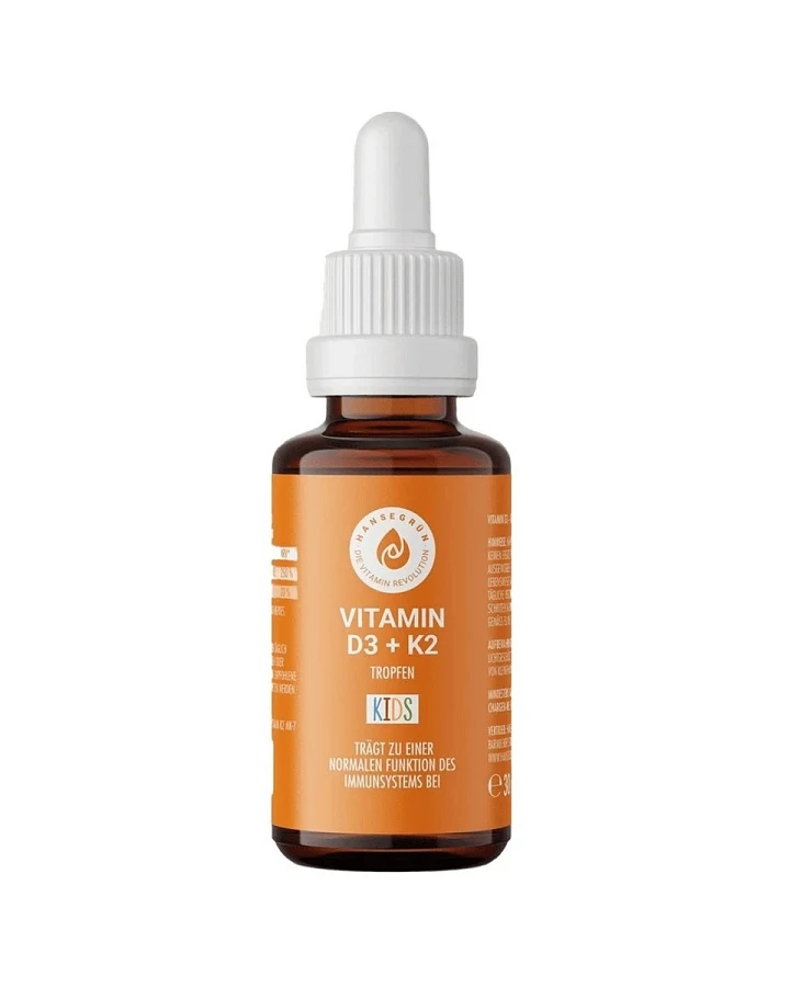 Vitamintropfen D3 K2 Kids "Immunsystem & starke Knochen"