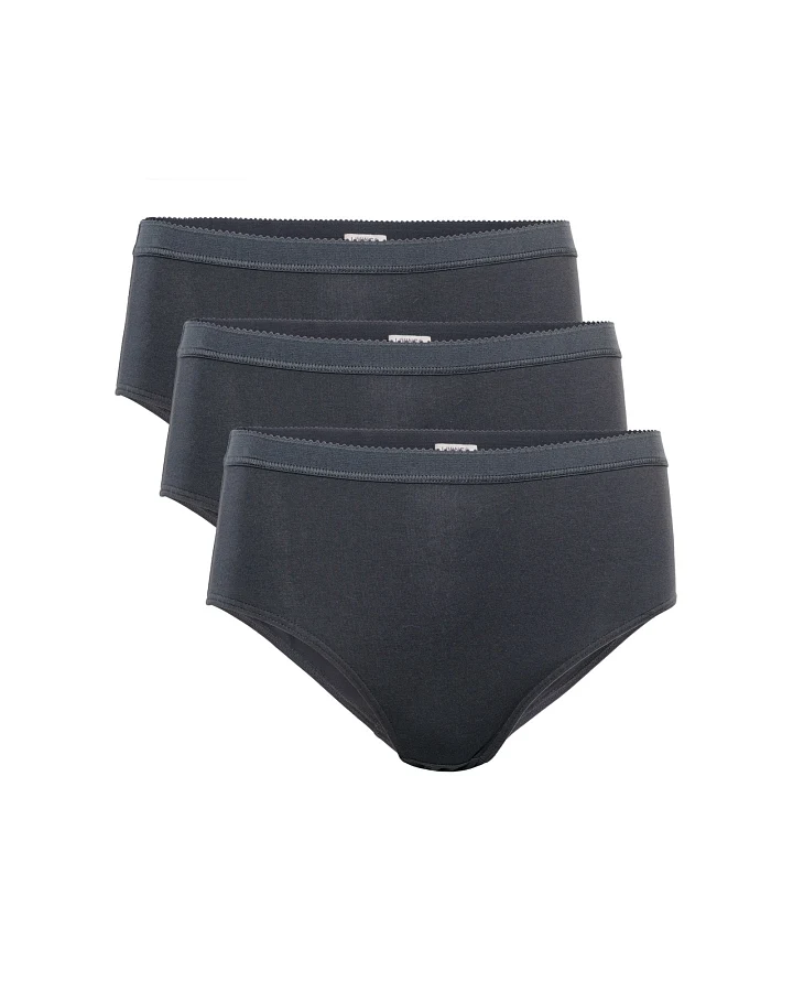 Living Crafts Slip Polly black 3er-Pack Gr. M