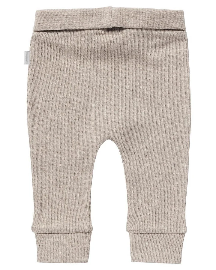 Nabelbundhose Naura taupe melange rip Gr. 44