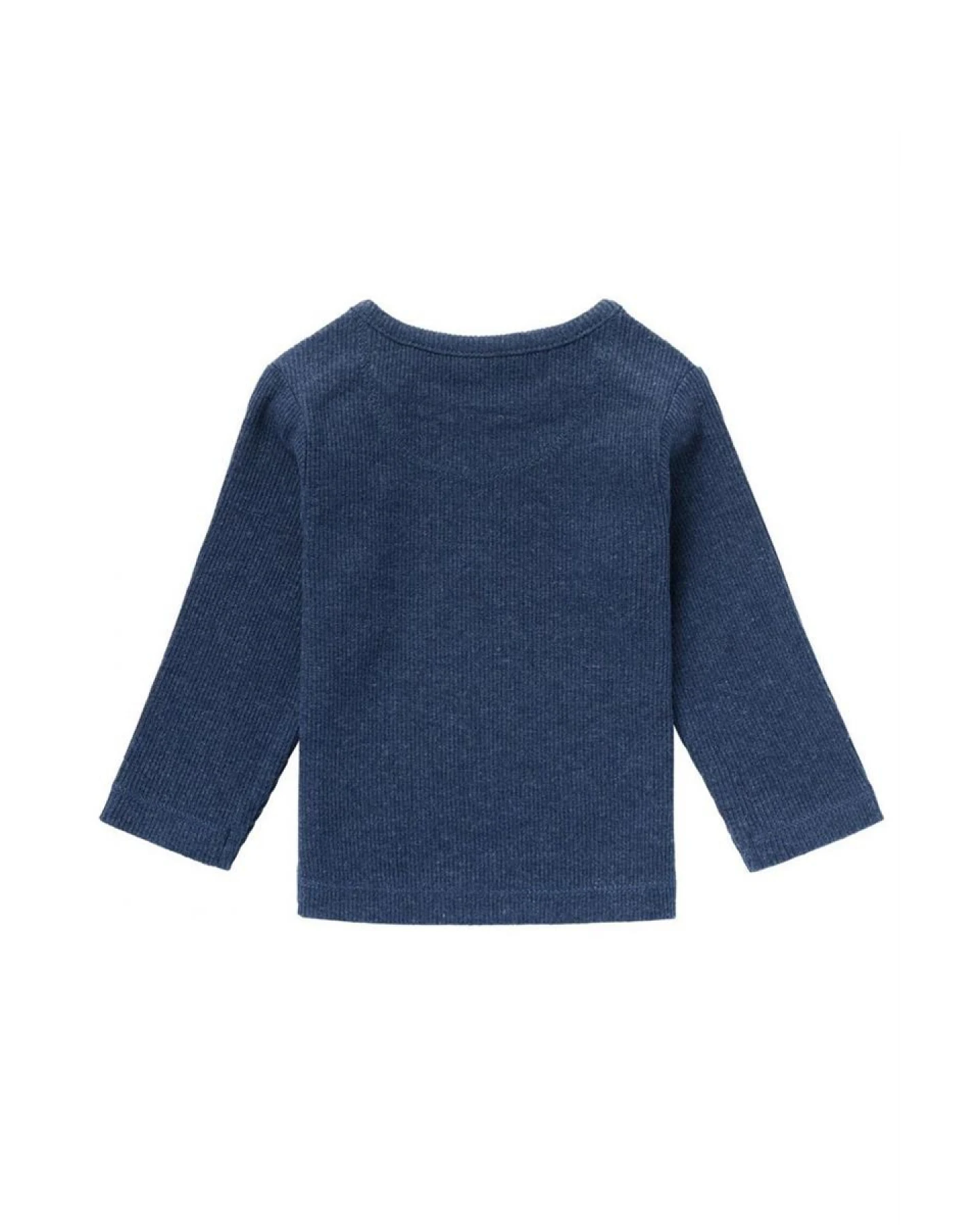 Langarmshirt Natal navy melange rip Gr. 62 – Ansicht 2