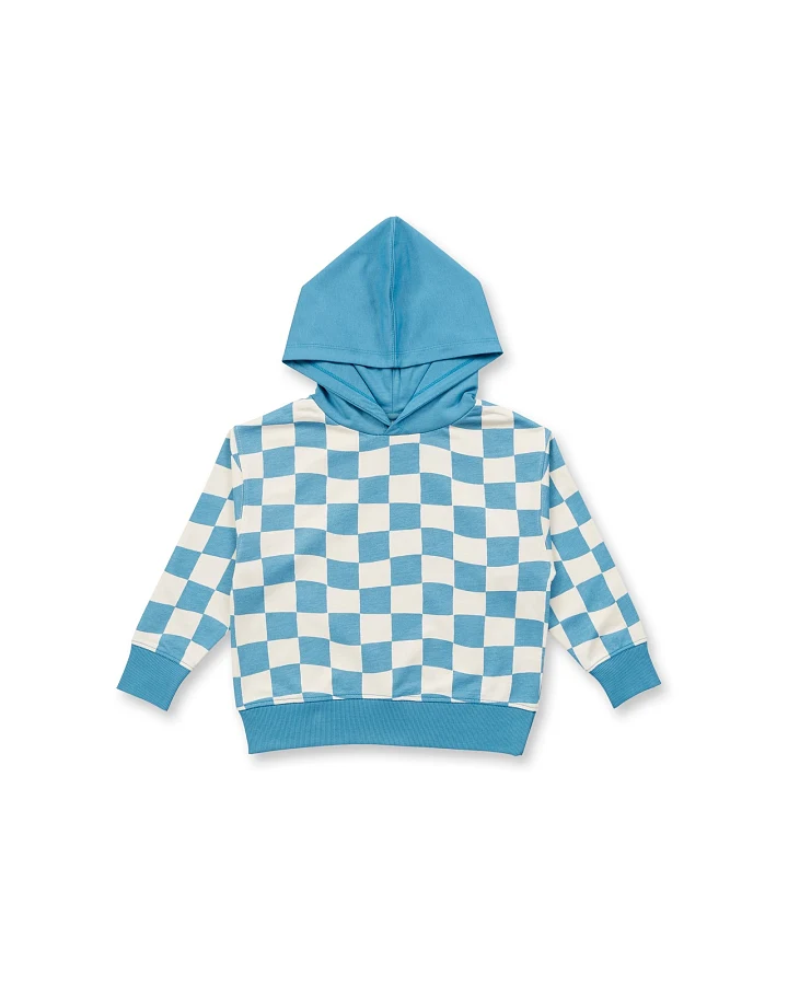 Sense Organics Kinder Pullover mit Kapuze dusty blue Gr.98 (2-3 Jahre)