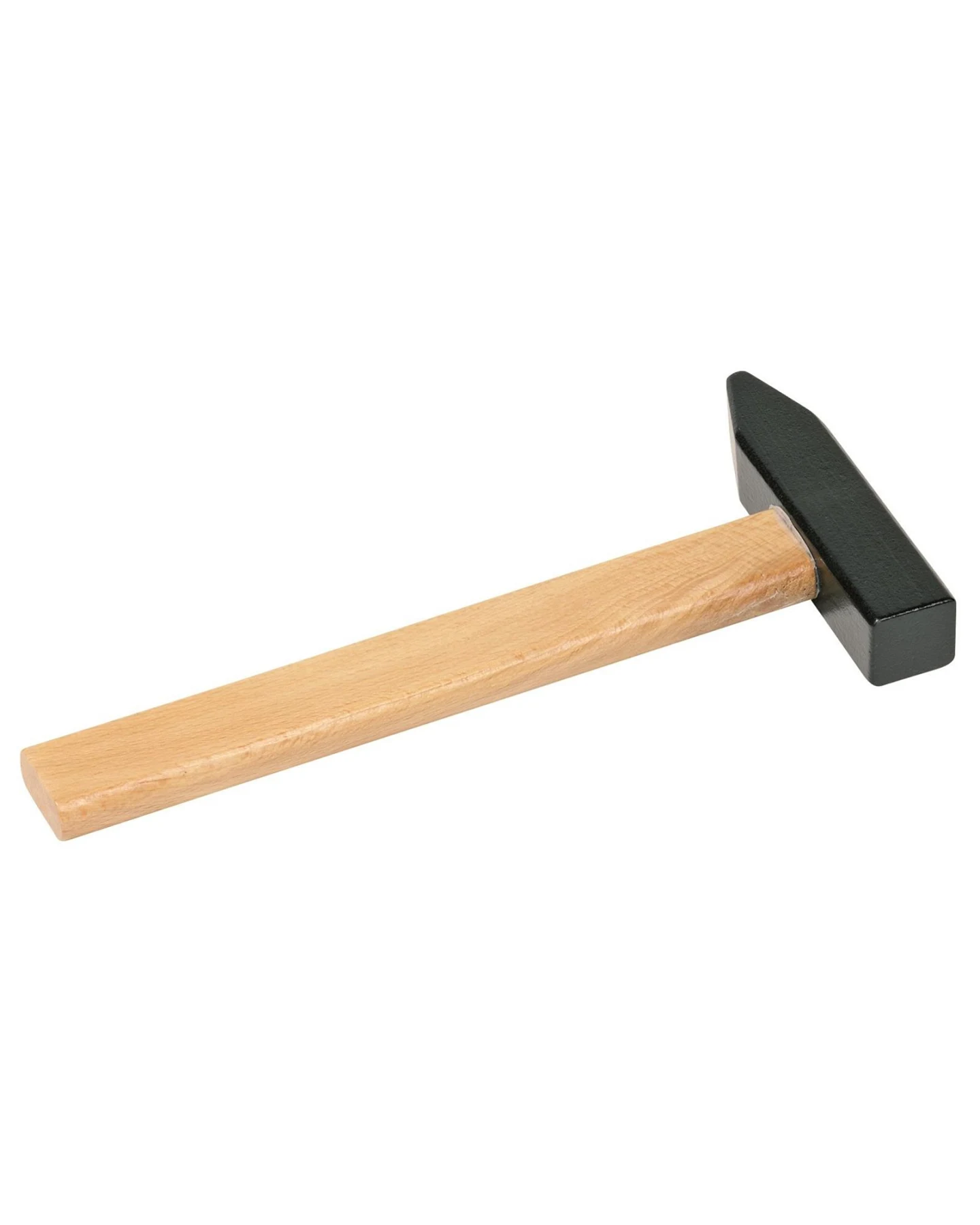 goki Kinder Werkzeug aus Holz 3er-Set, bunt lackiert Wasserwaage, Holzhammer, Multiwerkzeug – Ansicht 2