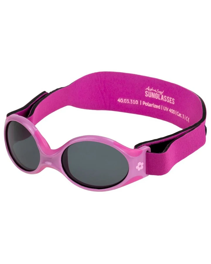 Baby Sonnenbrille Explorer polarisierend, UV 400, Flower Gr. 1 (0-18 Monate)