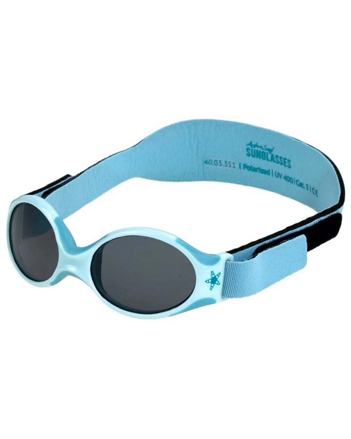 Baby Sonnenbrille Explorer polarisierend, UV 400, Whale and Dolphin Gr. 1 (0-18 Monate)
