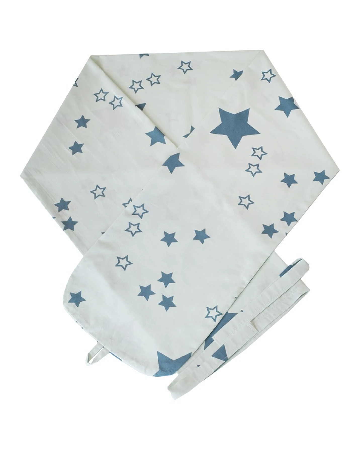 Stillkissenbezug Bio-Baumwolle Stern mint 160 cm – Ansicht 2