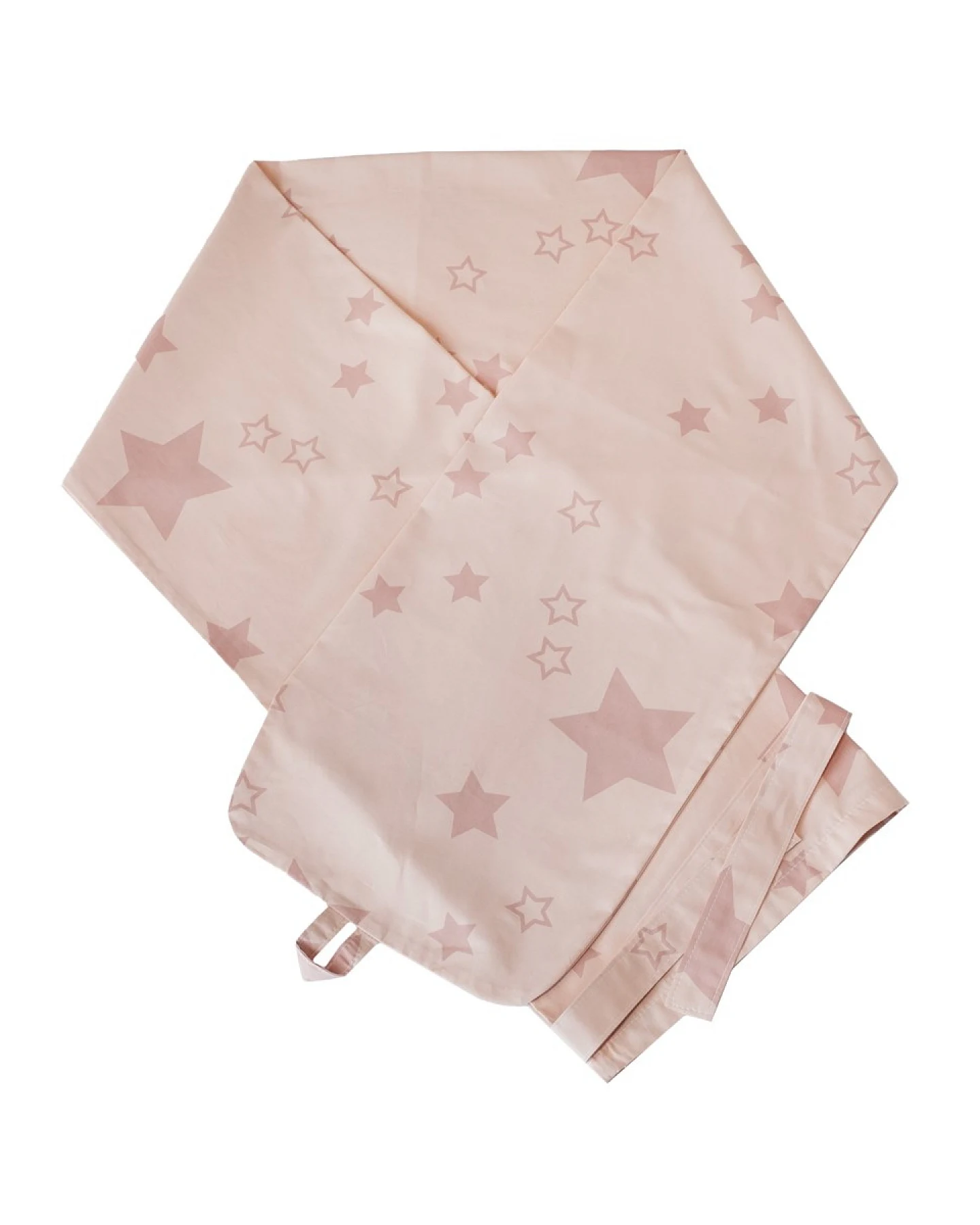 Stillkissenbezug Bio-Baumwolle Stern rosa 160 cm – Ansicht 2