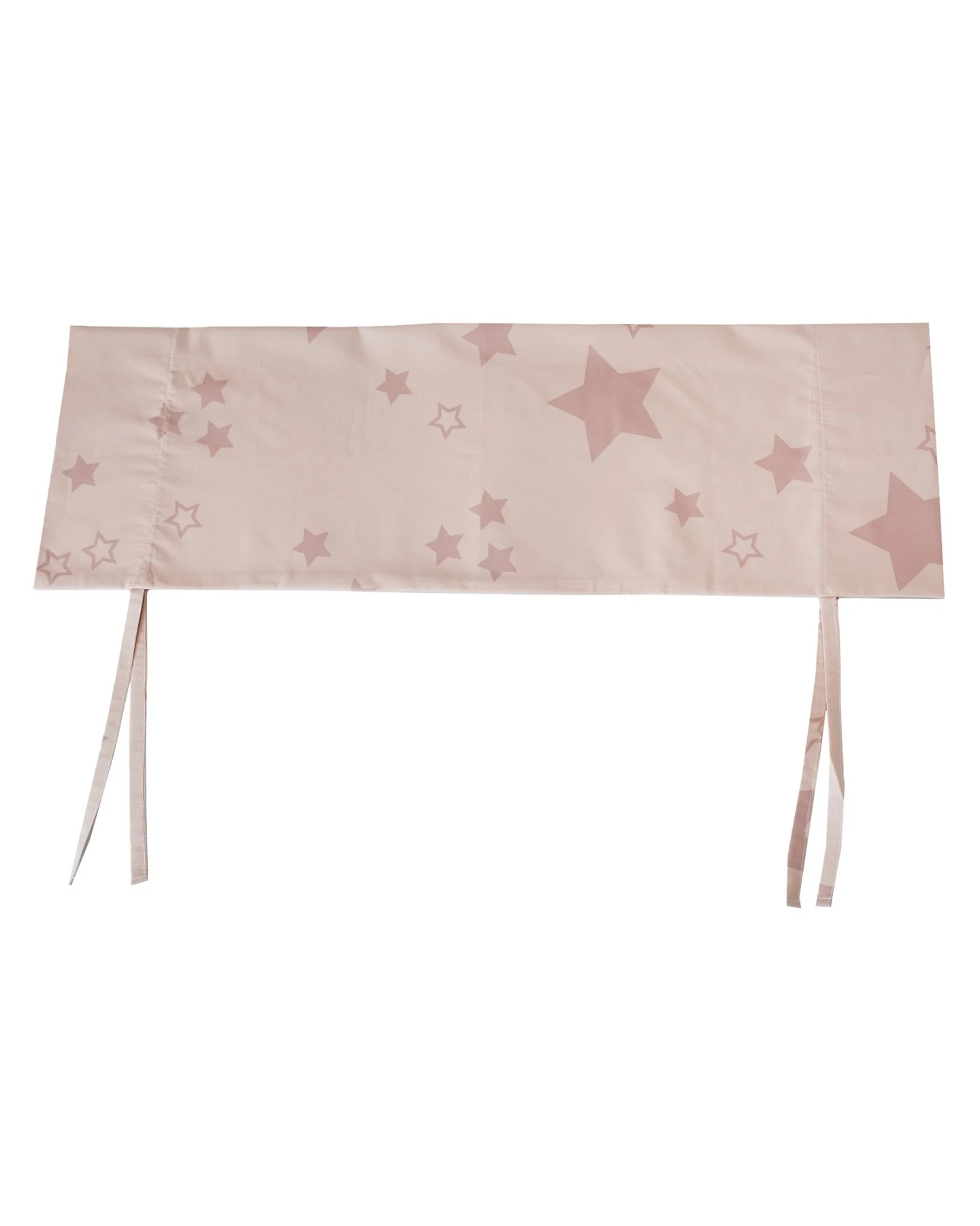 Bezug Nackenrolle Perkal Bio-Baumwolle Sterne rosa Maße 68 x 24 cm – Ansicht 2