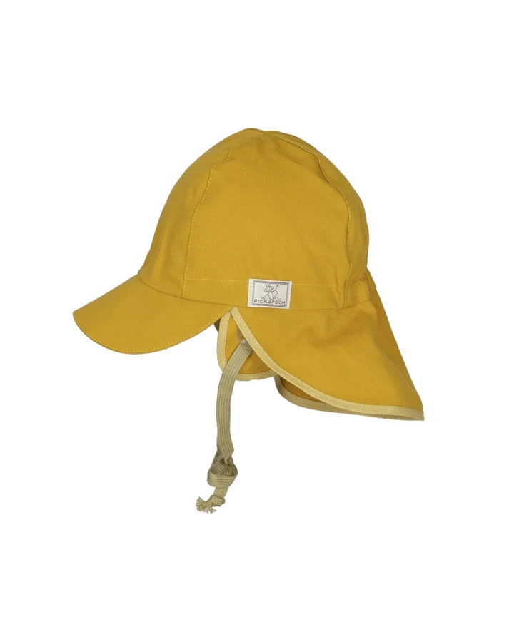 Baby und Kinder Mütze UV-60 golden yellow Gr.48