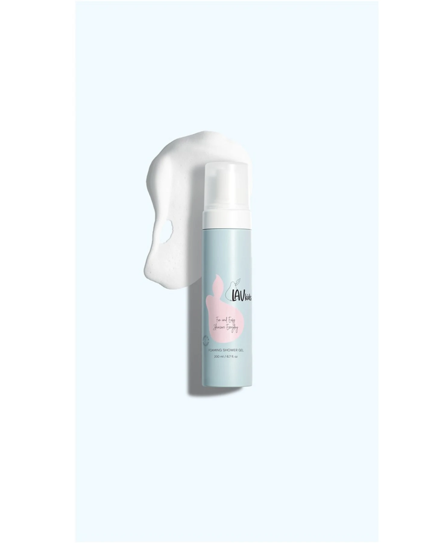 Lav Kids Foaming Shower Gel 200 ml – Ansicht 2