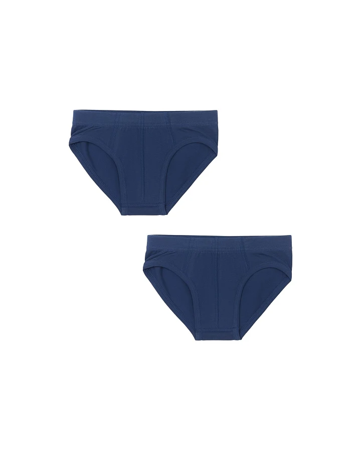 Jungen Slip Admiralblau 2er Pack Gr. 116