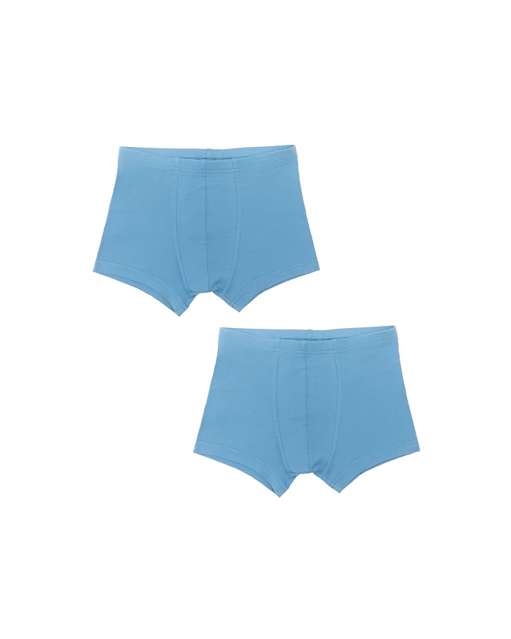 Jungen Retroshorts Denimblau 2er Pack Gr. 104