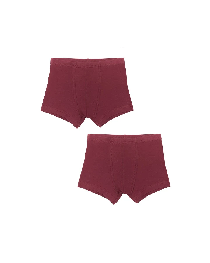 Jungen Retroshorts Bordeaux 2er Pack Gr. 116
